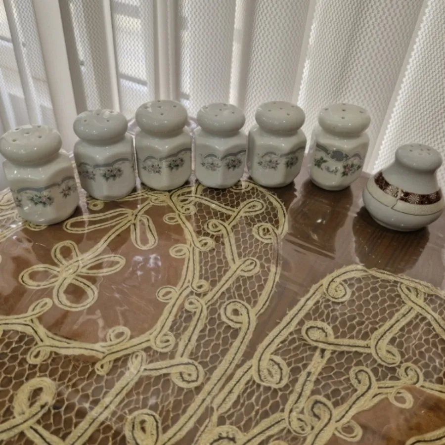 6 عدد نمکدان چینی