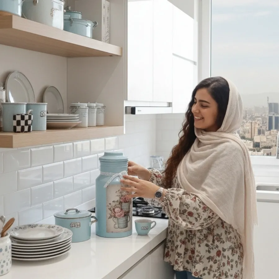 بانکه های دو کیلویی فلزی