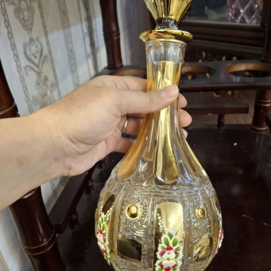 تنگ و جام 8 پارچه طلاکوب