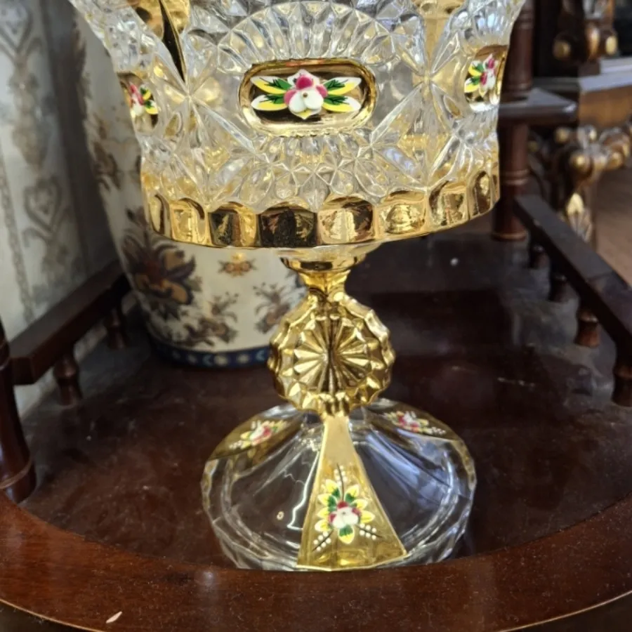 شکلات خوری طلاکوب گلبرجست