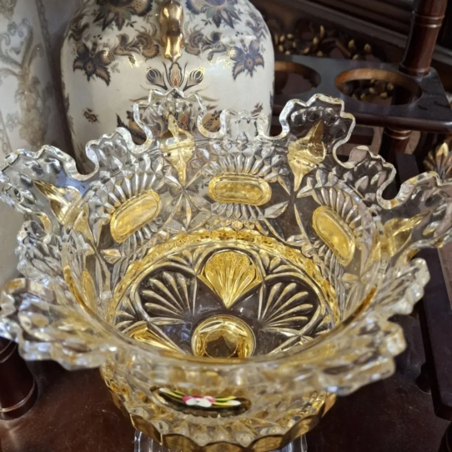 شکلات خوری طلاکوب گلبرجست