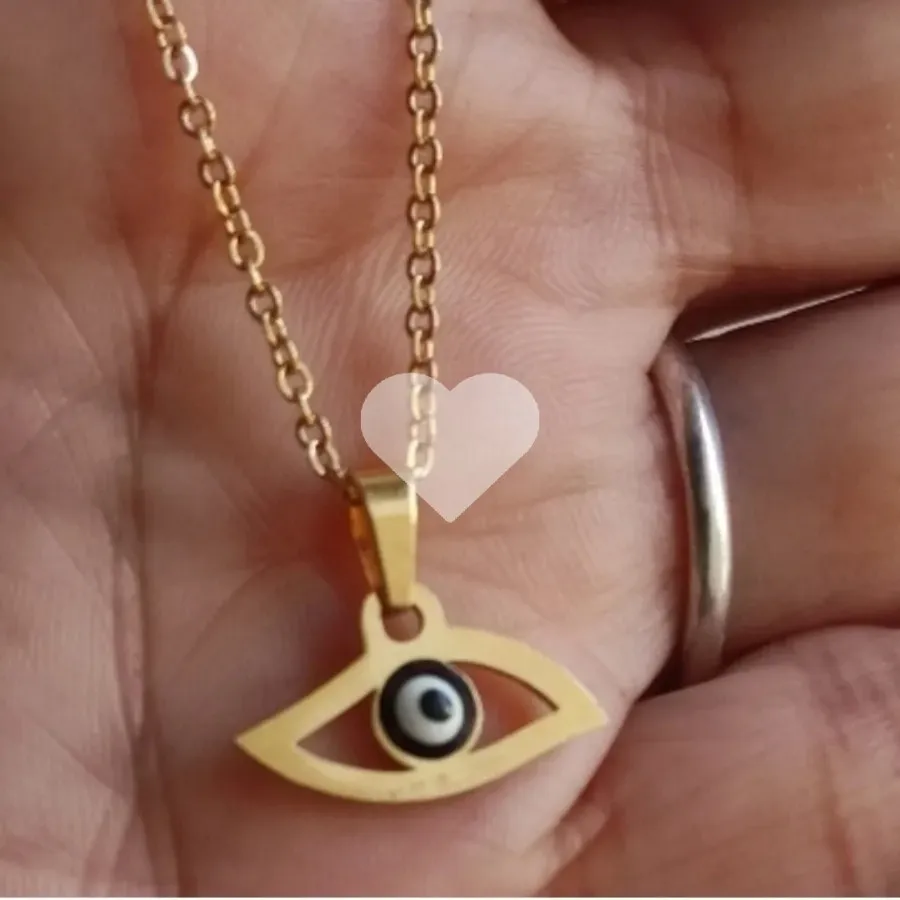 گردنبندچشم نظر استیل
