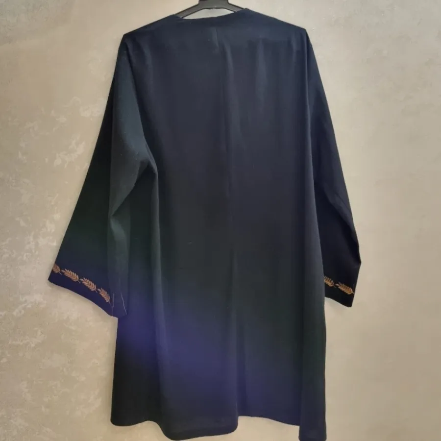 مانتو مجلسی گلدوزی شده