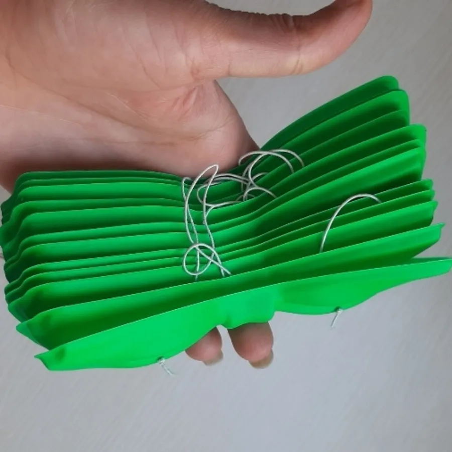 پاپیون سبز شبرنگی 12 عددی