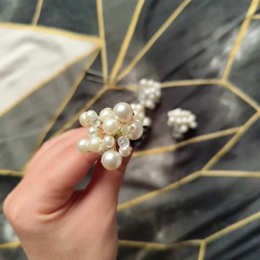 گیره مو شنیون خوشه ای