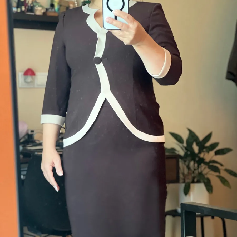 کت و دامن کرپ