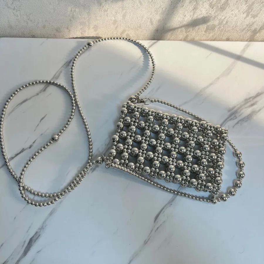 کیف موبایلی مرواریدی