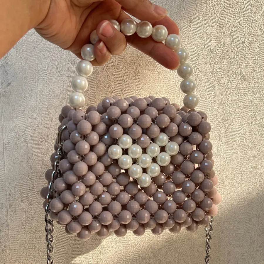 کیف باربی مرواریدی