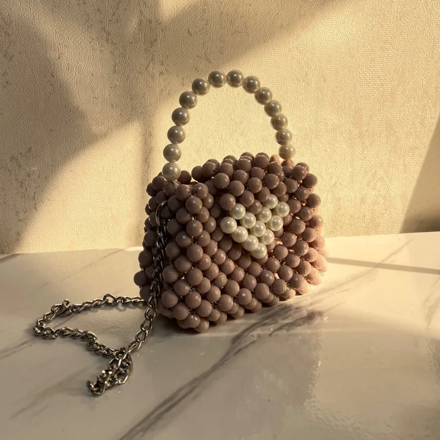 کیف باربی مرواریدی