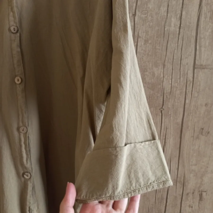 مانتو تابستونی حنایی