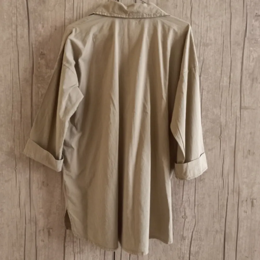 مانتو تابستونی حنایی