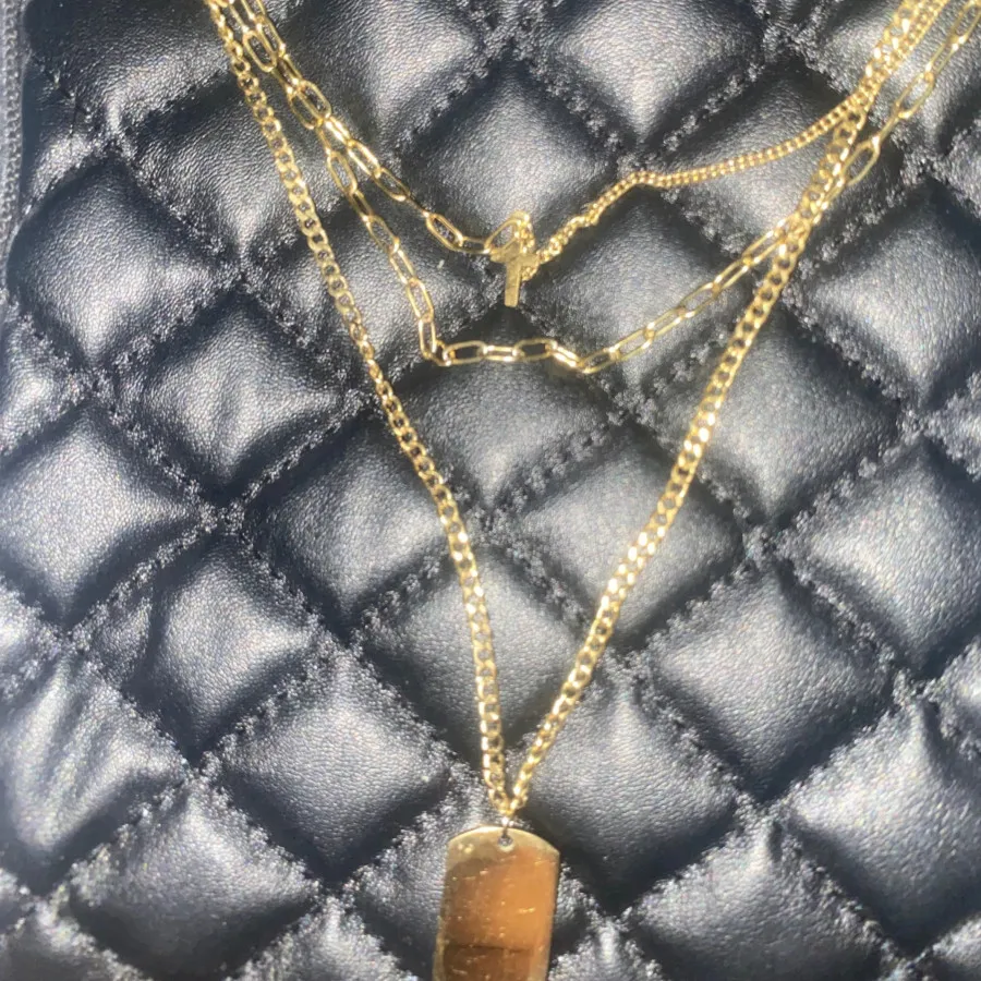 گردنبند سه لاین