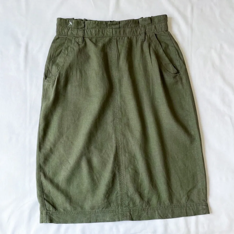 دامن لینن کتان