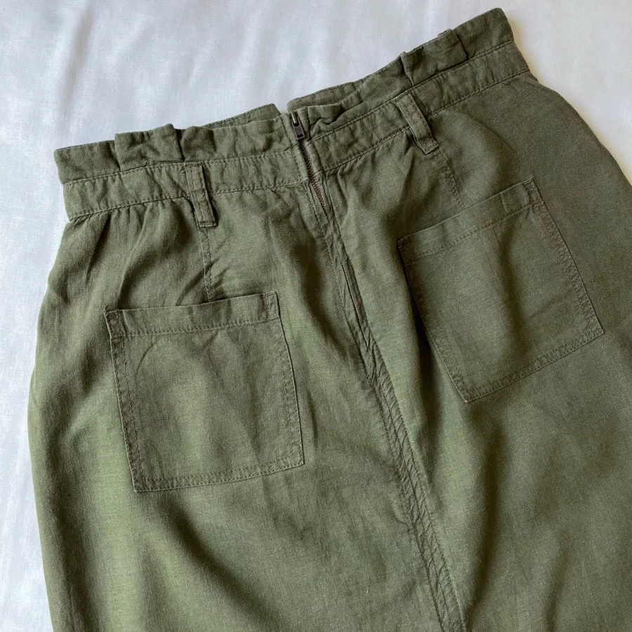 دامن لینن کتان