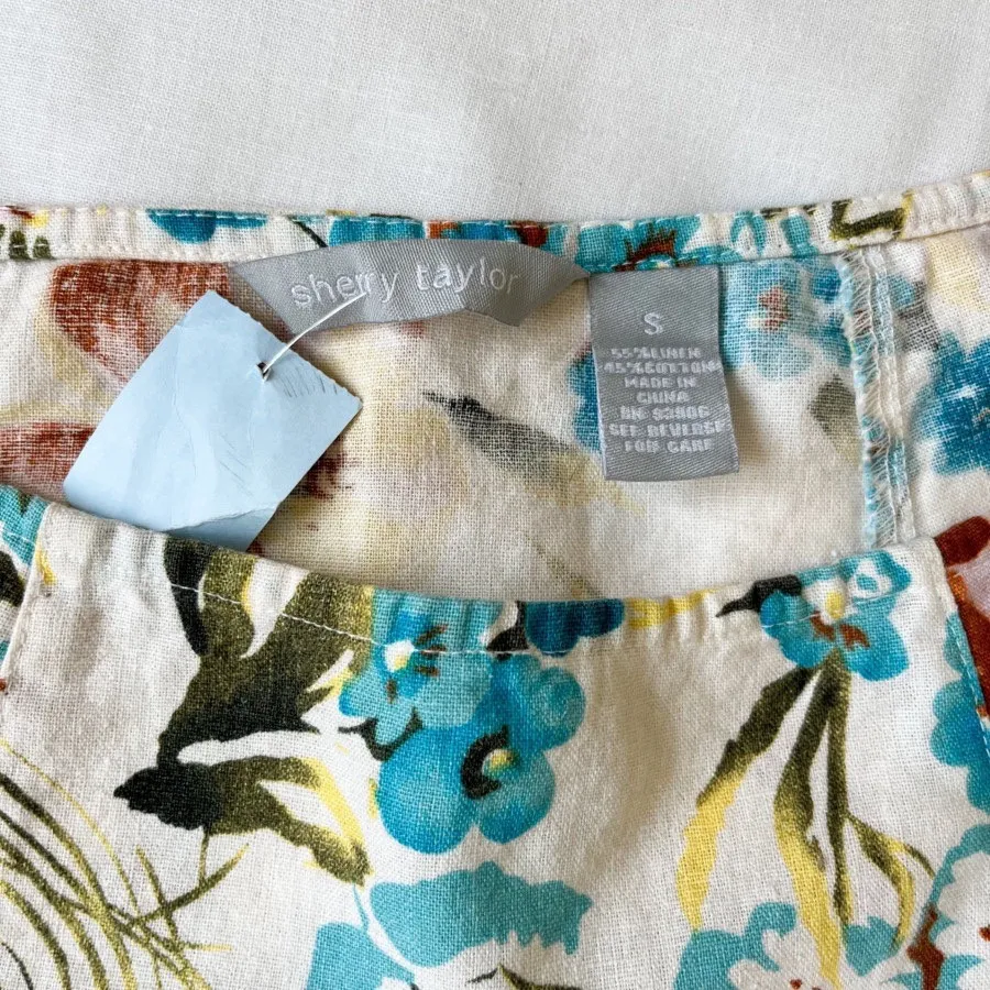 دامن لینن کتان