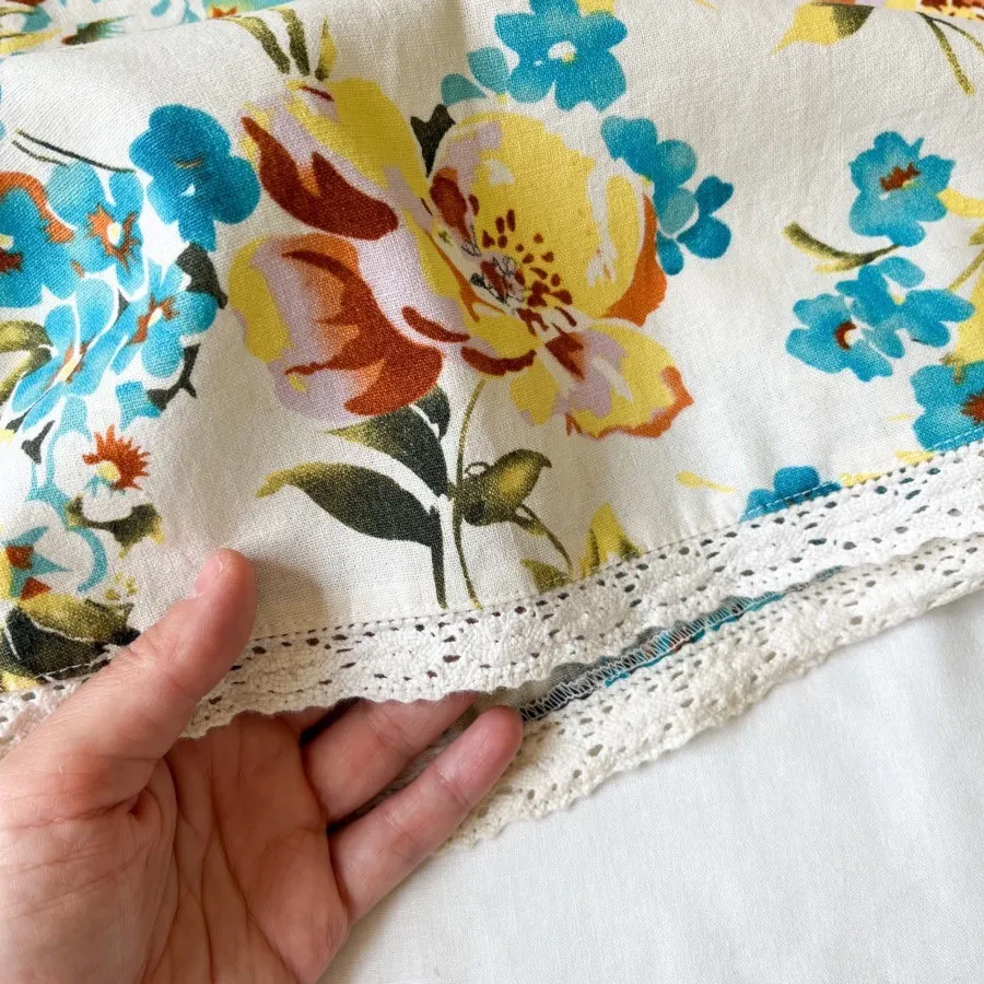 دامن لینن کتان