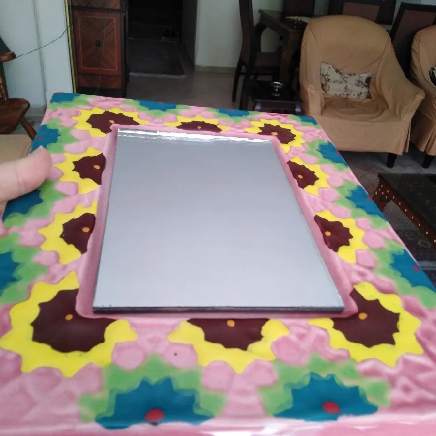 آینه قاب سرامیکی