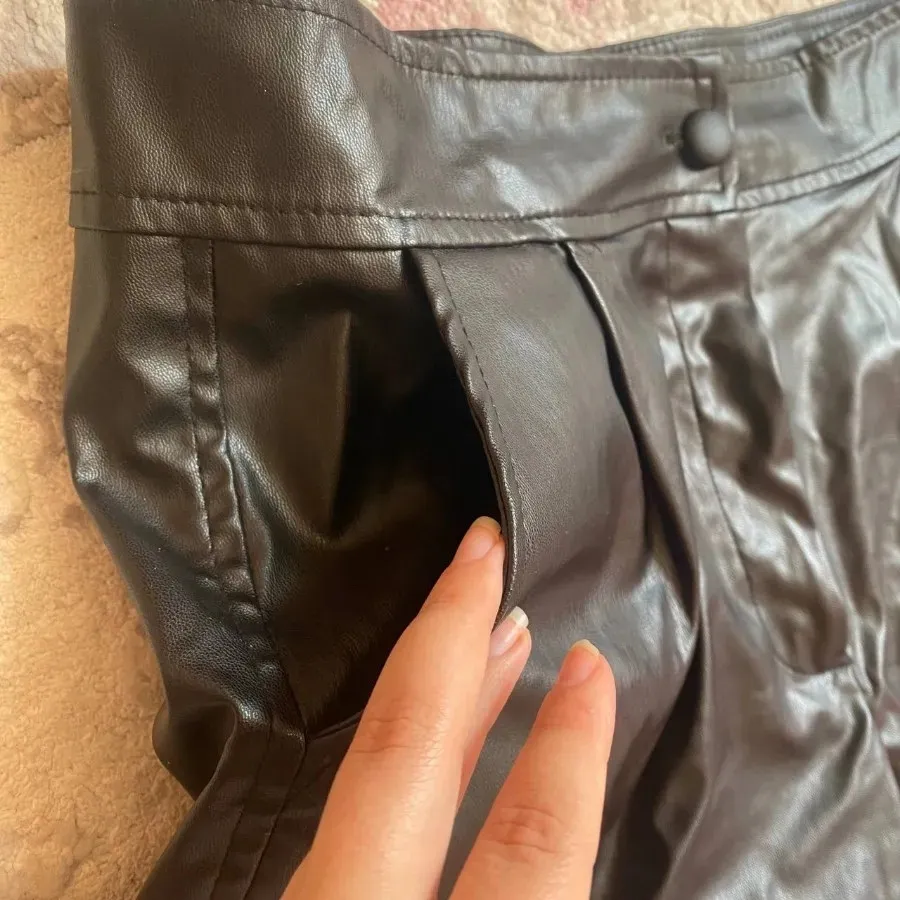 شلوارک شورت چرم