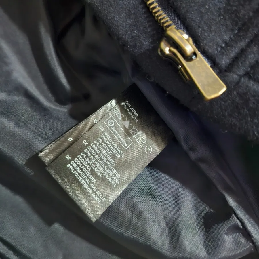 کت فوتر پشمی H&M اورجینال