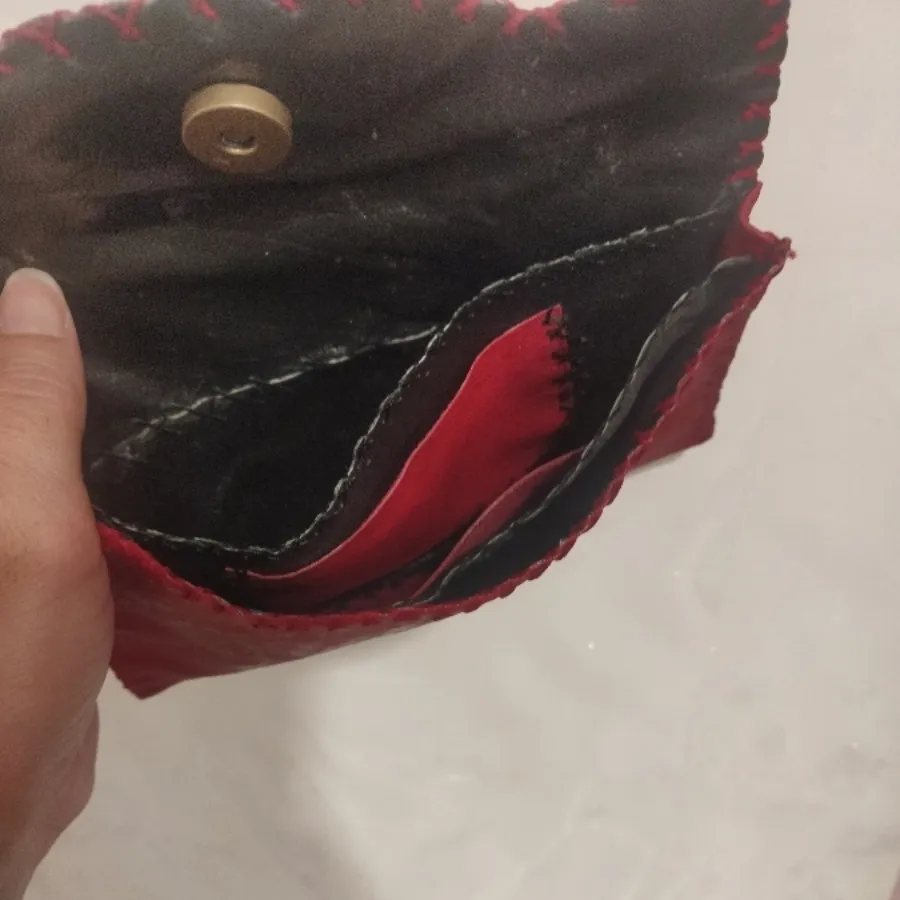 کیف پول چرم دست دوز