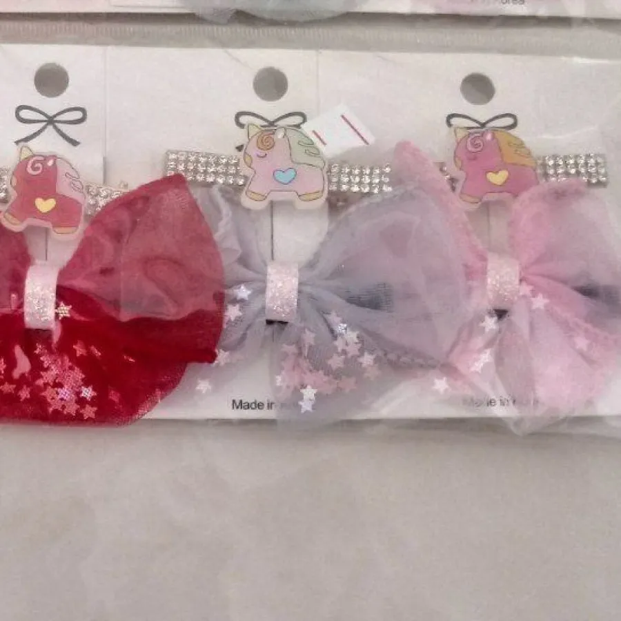 گیره مو تکشاخ و پاپیون