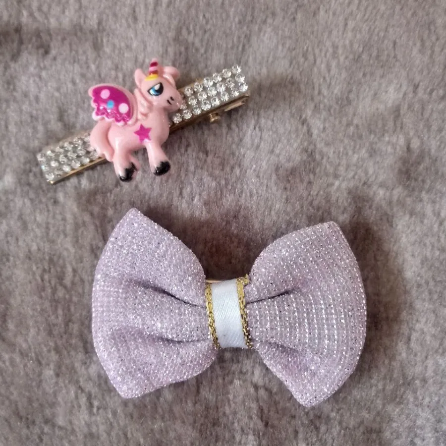 گیره مو تکشاخ و پاپیون