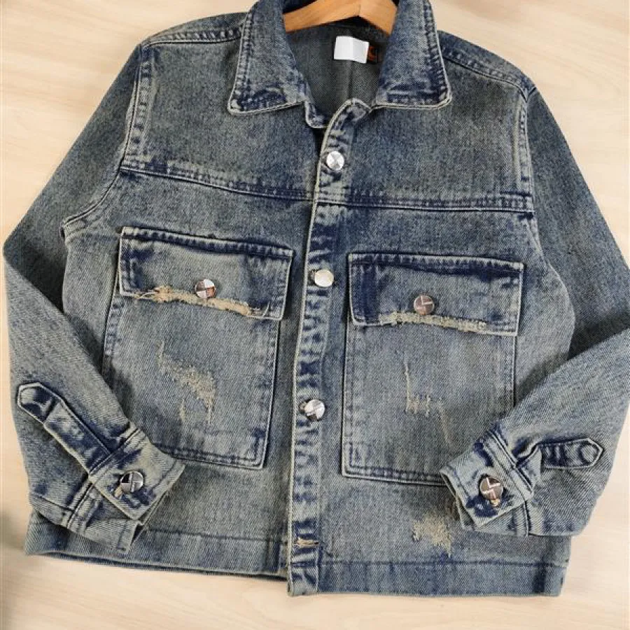 کت شلوار جین اسپرت