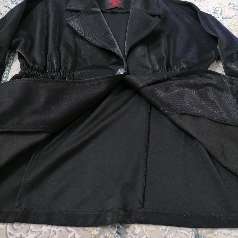 مانتو مشکی شاین