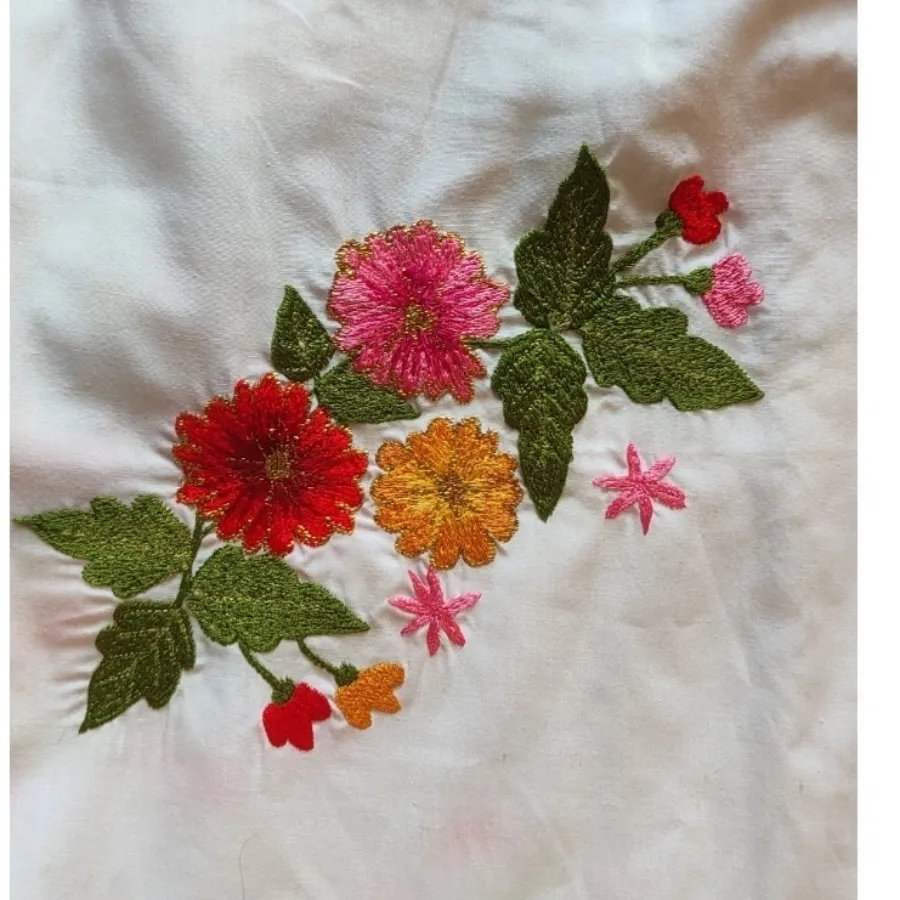 روبالشتی تترون گلدوزی نو