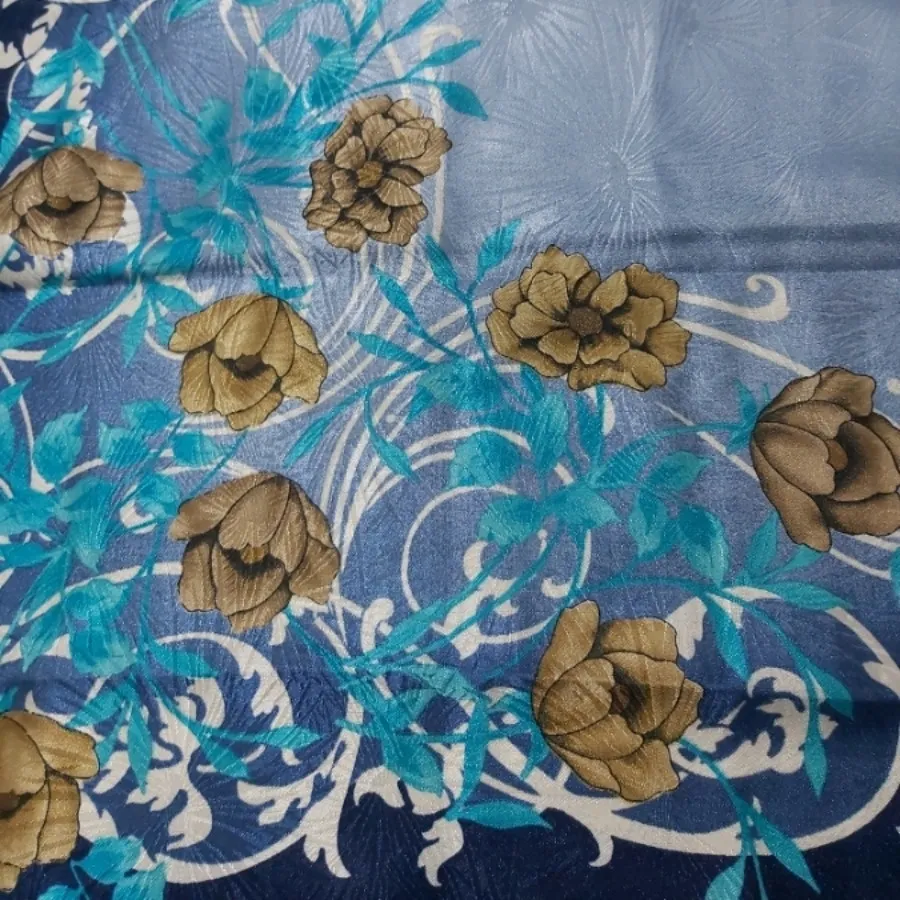روسری ابریشم ژاکارد ترک
