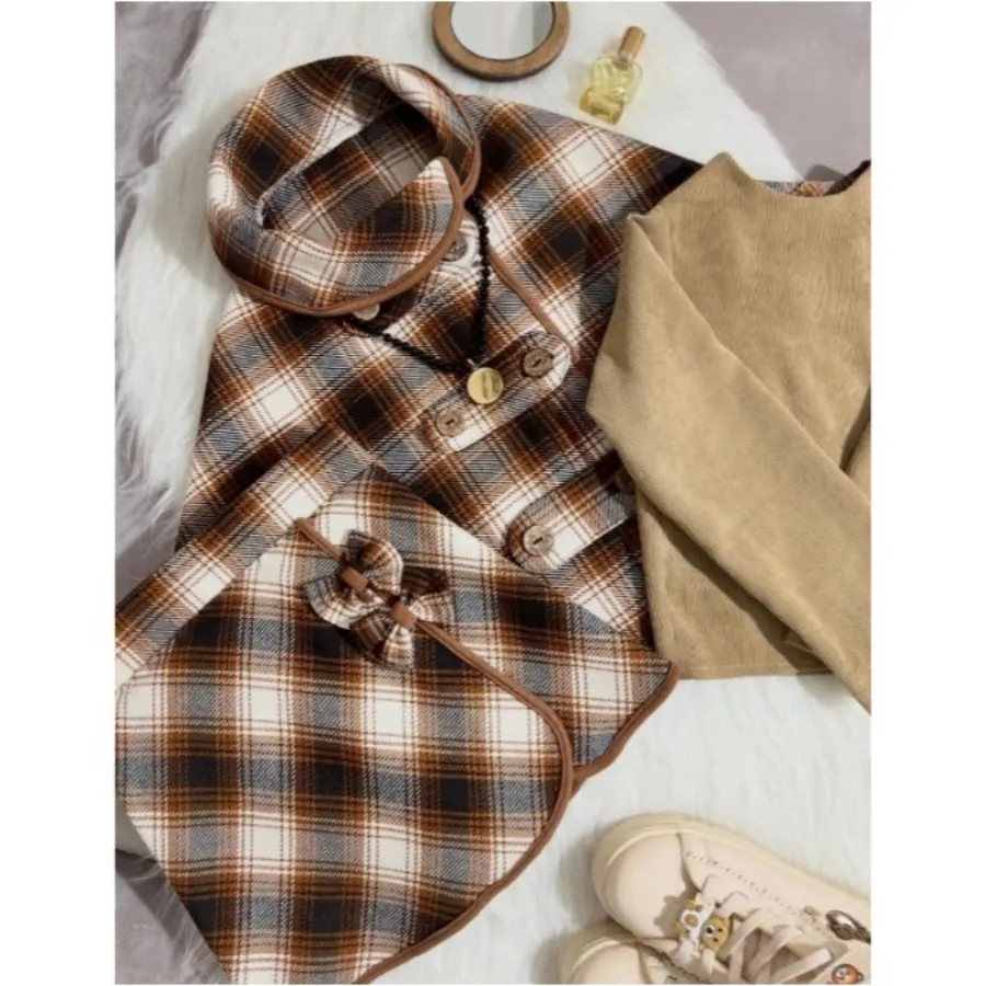 سه تیکه پیراهن شنل و دامن