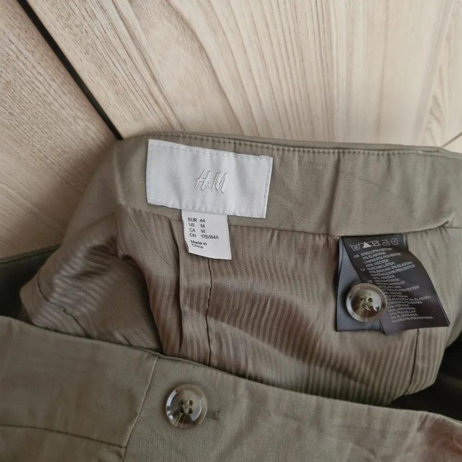 دامن کتان یشمی برند H&M