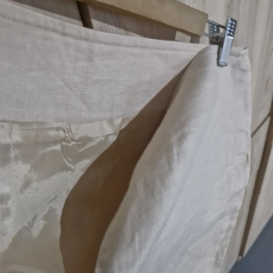 دامن لینن کرمی برند ترک