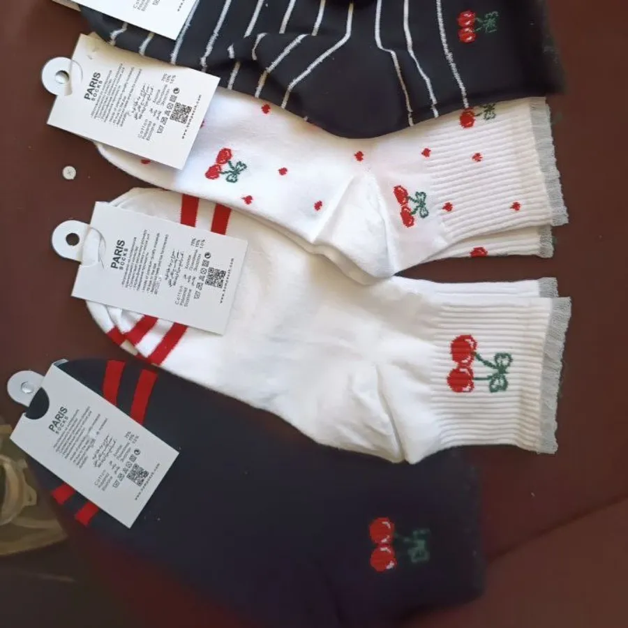 جوراب نیم ساق البالویی