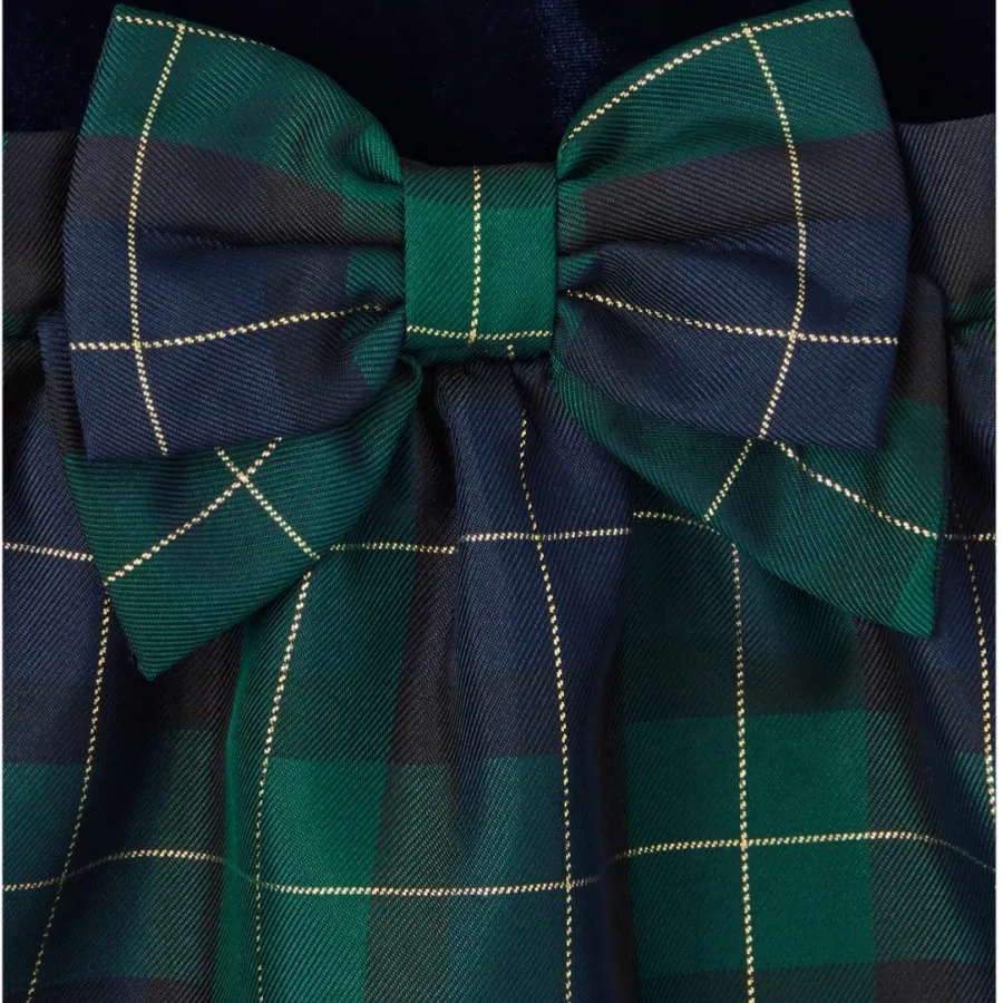 پیراهن مجلسی مخمل دخترانه