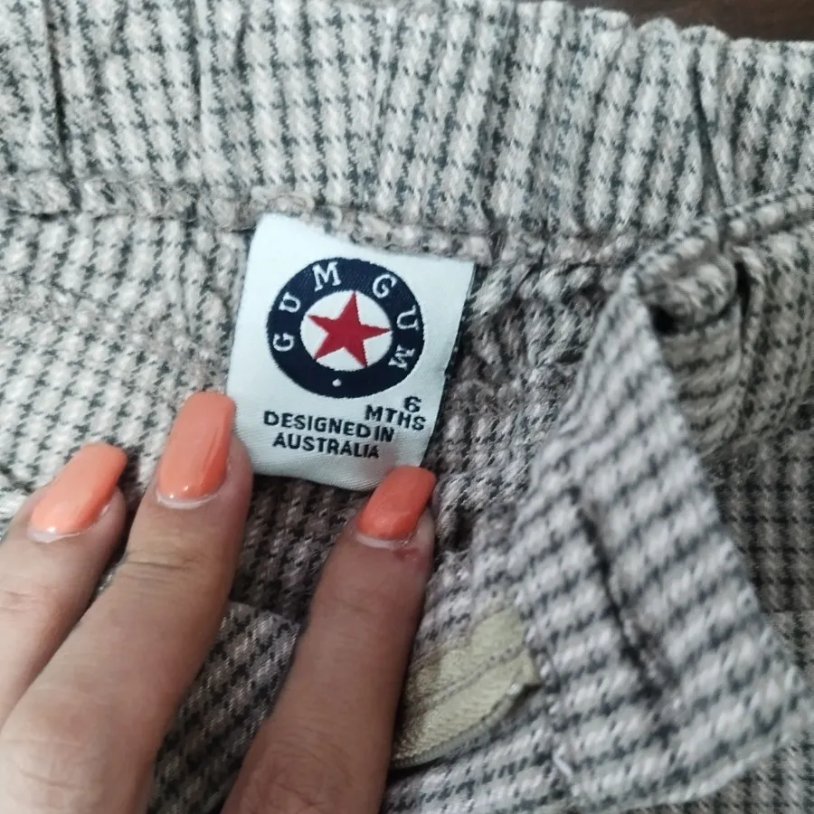 شلوار کتان وارداتی نوزاد