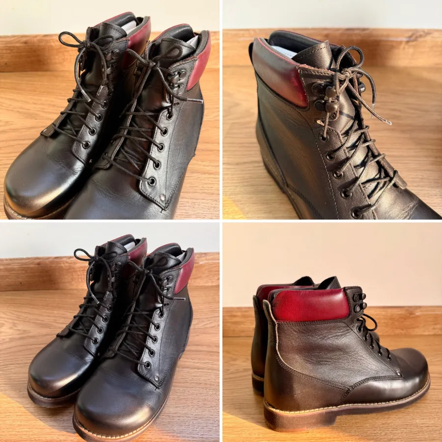 نیم بوت طبی دست دوز