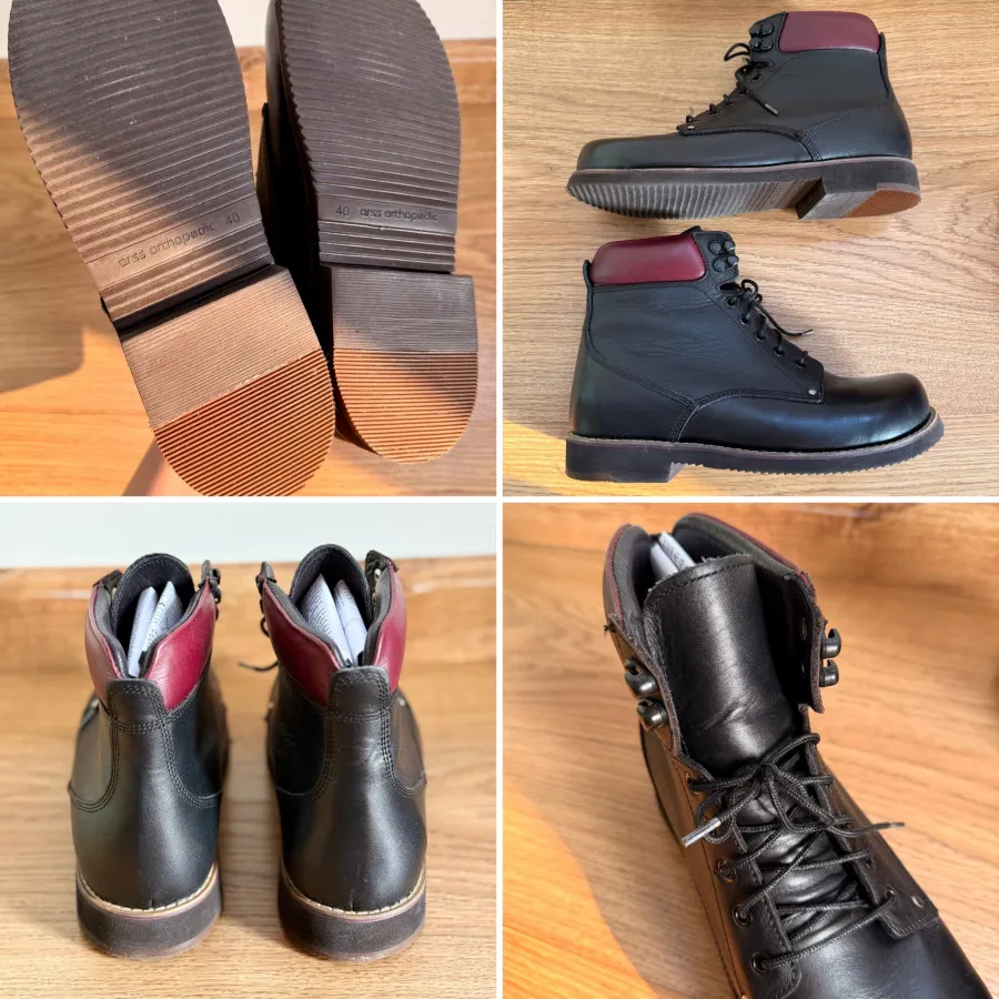 نیم بوت طبی دست دوز