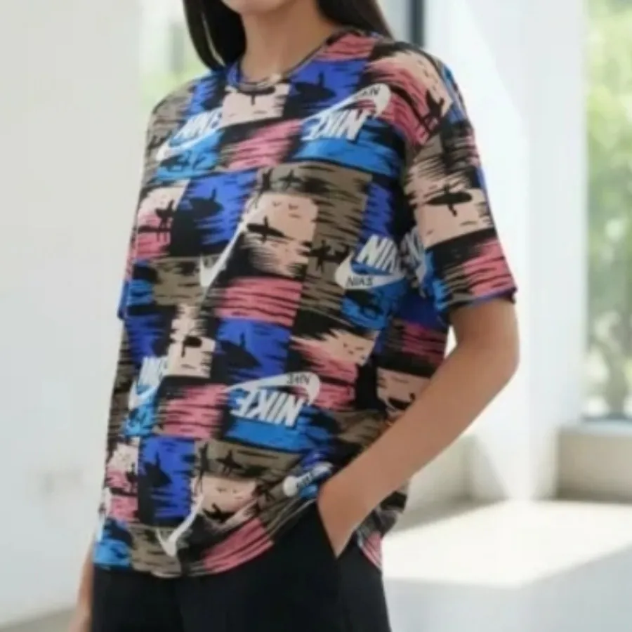 تیشرت نخی باکسی