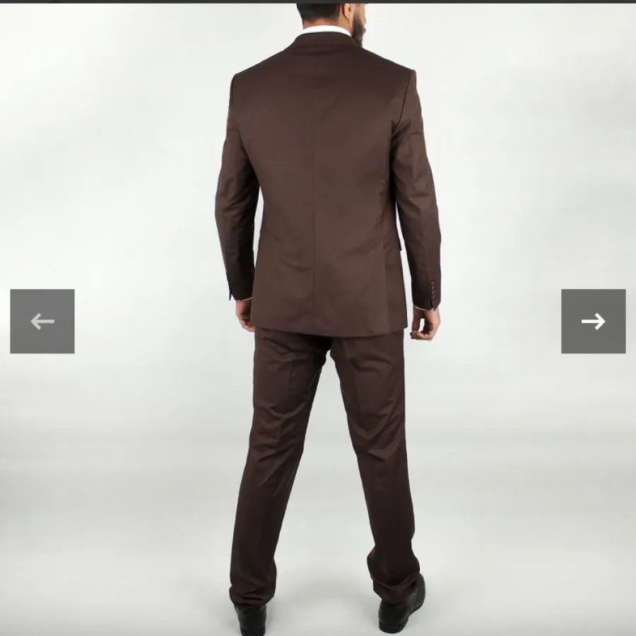 کت و شلوار مردانه قهوه ای