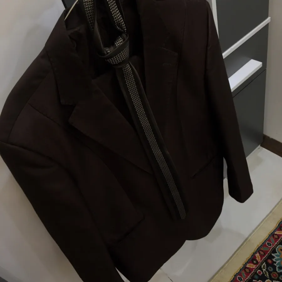 کت و شلوار مردانه قهوه ای