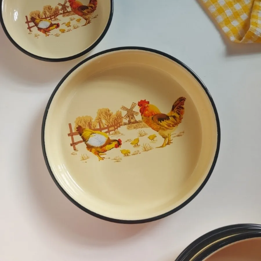 دیس 24 سانتی لعابی روسیه