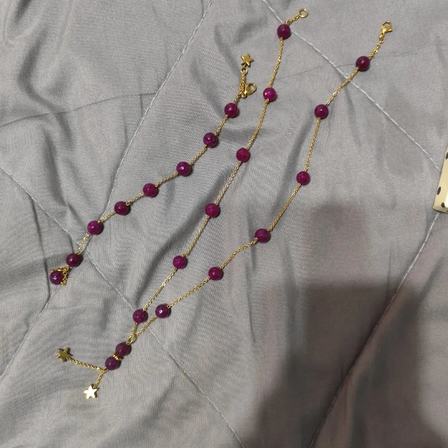 ست دستبند و گردنبند