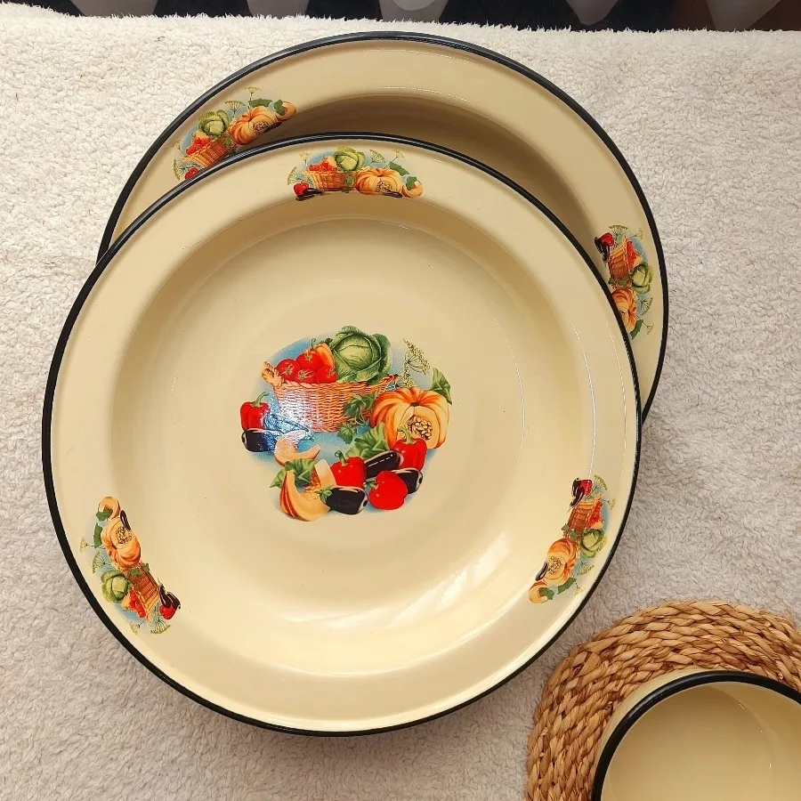 دیس لعابی روسیه طرح کدو