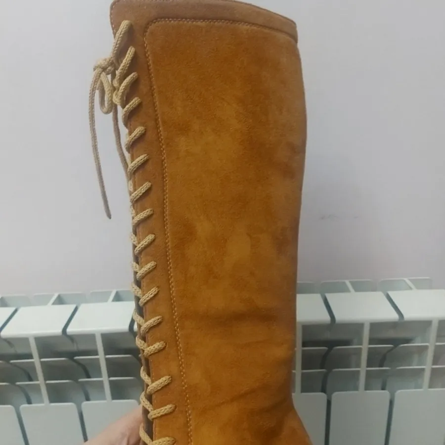 بوت بلند عسلی