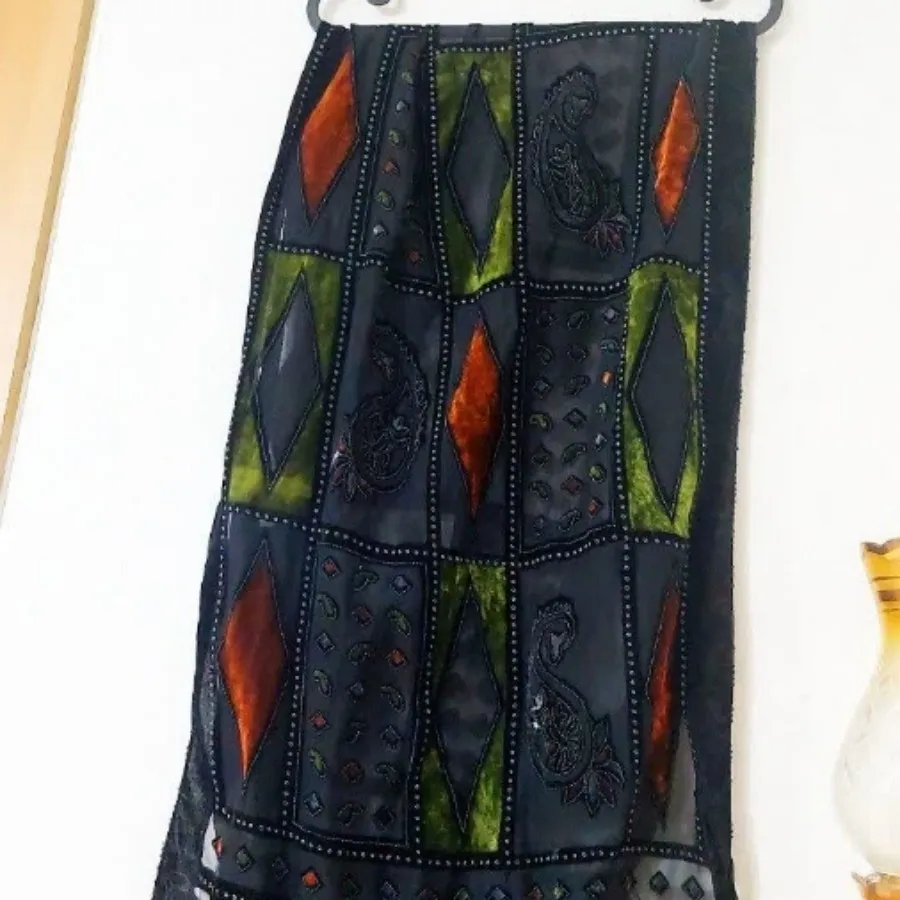 شال مجلسی مخمل