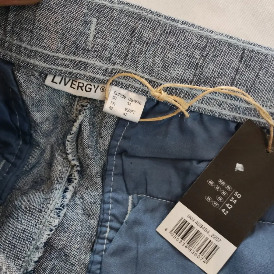 شلوار مردانه لینن وارداتی