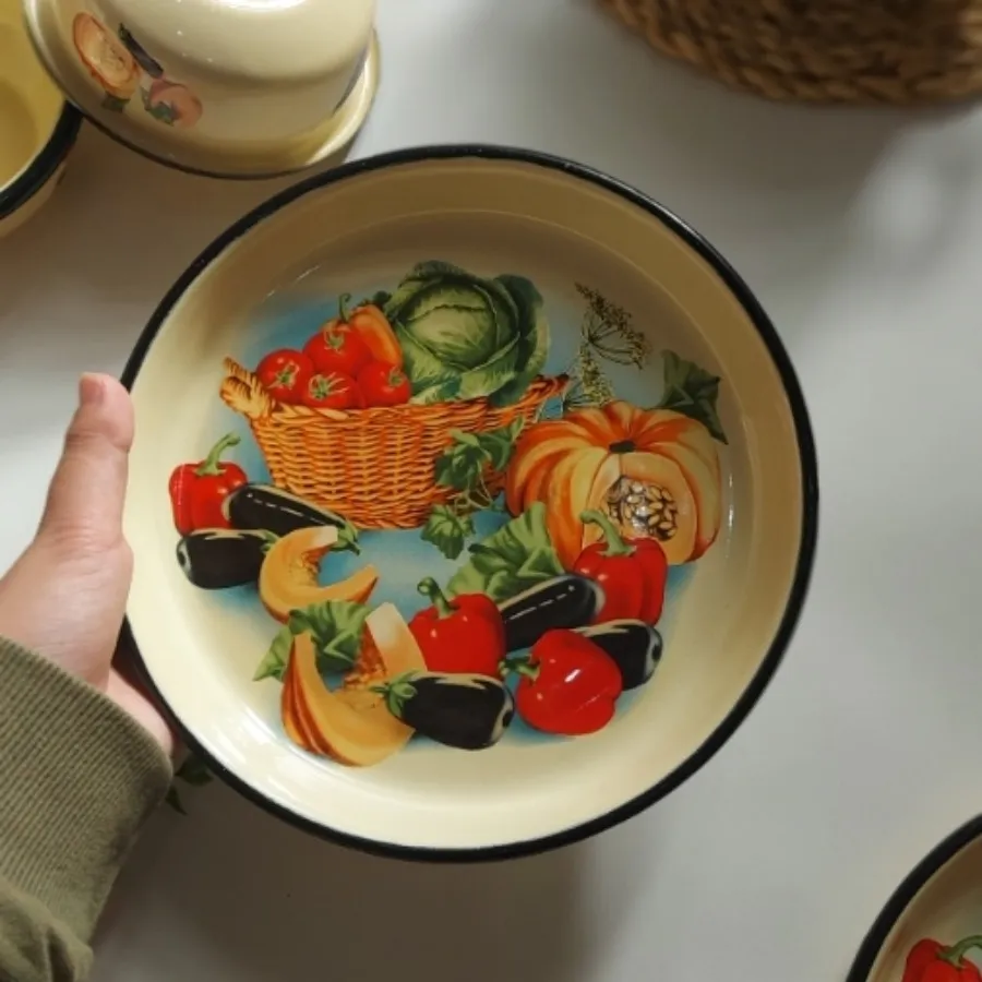 بشقاب پلوخوری ومیوه لعابی