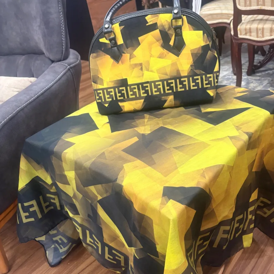 ست کیف و روسری