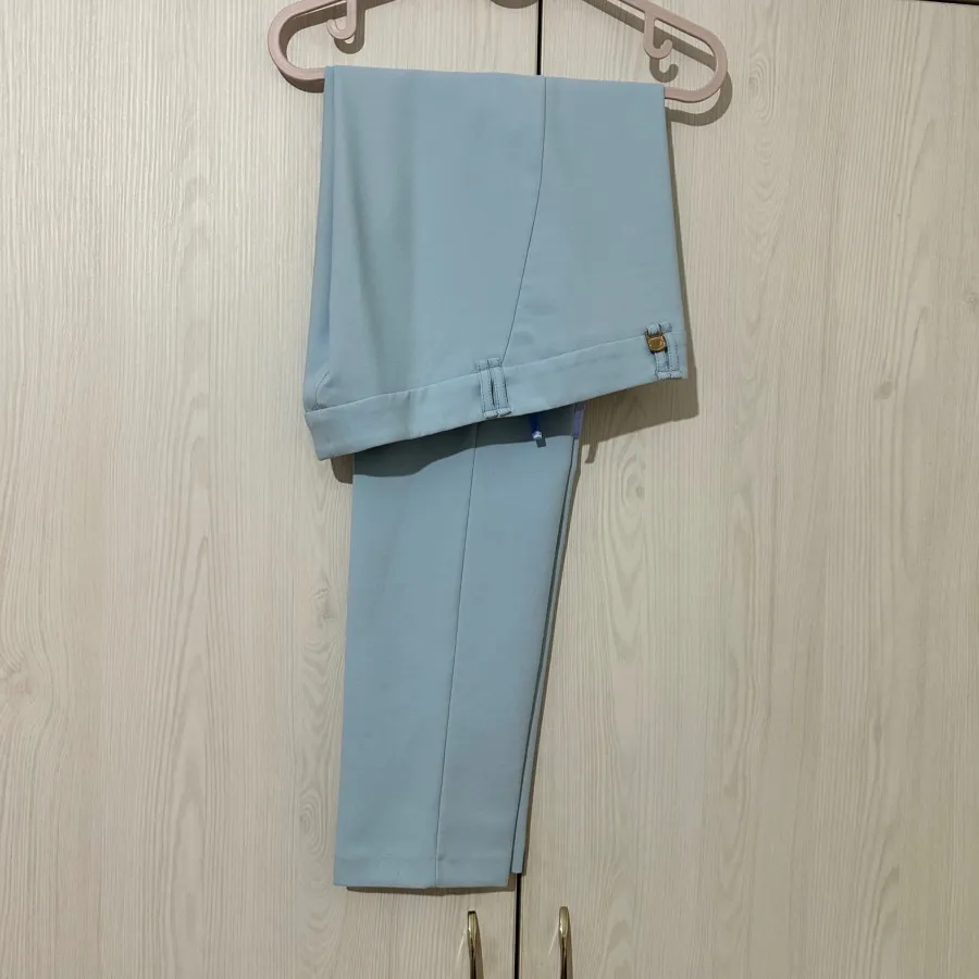 ست شومیز و شلوار آبی